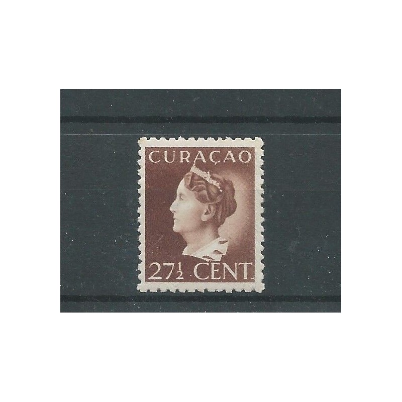 Curacao 148 Wilhelmina MH/ongebr CV 25 € Curacao 148 Wilhelmina MH/ongebr CV 25 €