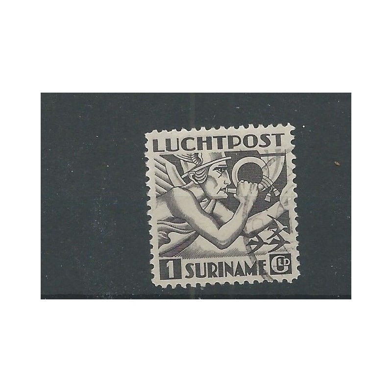 Suriname LP22 Luchtpost VFU/gebr CV 30 € Suriname LP22 Luchtpost VFU/gebr CV 30 €