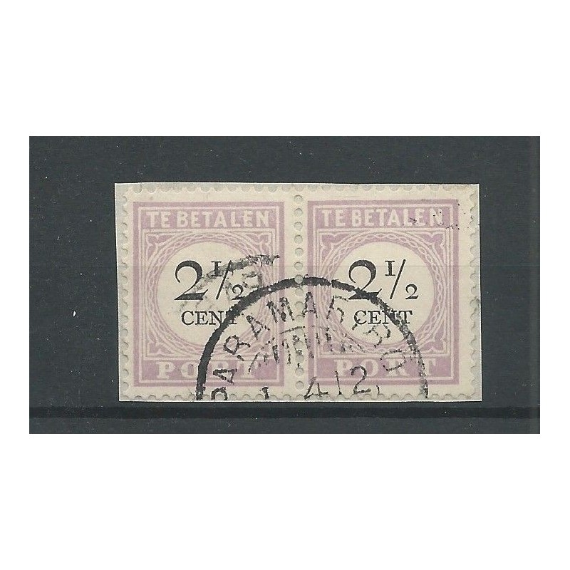 Suriname P9-III/P9-I paartjePort 1892 VFU/gebr CV 3 € Suriname P9-III/P9-I paartjePort 1892 VFU/gebr CV 3 €