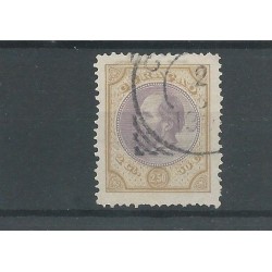 Curacao 12a Willem III VFU/gebr CV 60 €  PRACHT !!