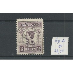 Curacao 69D Wilhelmina  VFU/gebr  CV 22,50 €  PRACHT !!