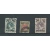 Suriname 34-36 Hulpuitgifte  prachtig VFU/gebr  CV 45 €