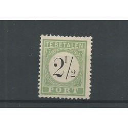 Curacao P1-II  Port 1889  MH/ongebr  CV  7,5 €  PRACHT !!