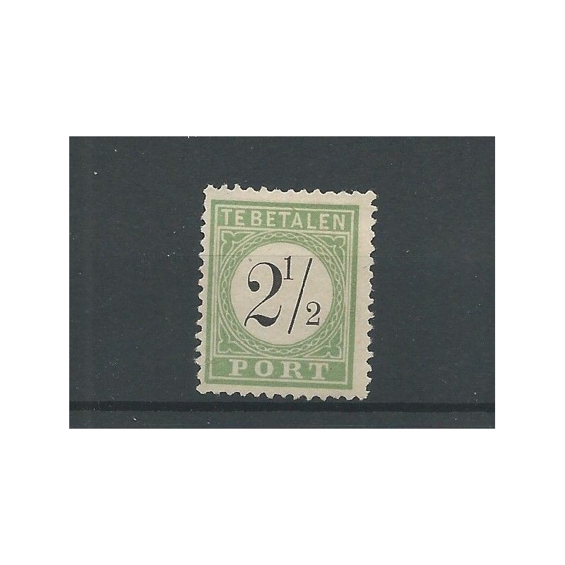 Curacao P1-II Port 1889 MH/ongebr CV 7,5 € PRACHT !! Curacao P1-II Port 1889 MH/ongebr CV 7,5 € PRACHT !!