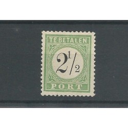 Curacao P1-III  Port 1889  MH/ongebr  CV  6 €  PRACHT !!