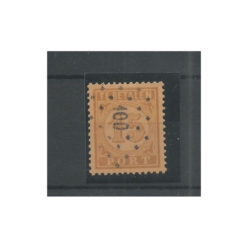 Ned. Indie P3C port 1874 met puntstempel 100 VFU/gebr CV 30+ € Ned. Indie P3C port 1874 met puntstempel 100 VFU/gebr CV 30+ €