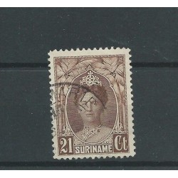Suriname  122 Wilhelmina  21 ct  VFU/gebr   CV 23,5 €