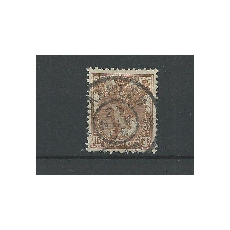 Nederland 64 met "HAARLEM 1905" grootrond VFU/gebr CV 5+ € Nederland 64 met "HAARLEM 1905" grootrond VFU/gebr CV 5+ €