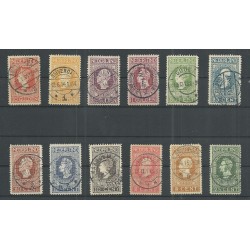 Nederland  90-101 Jubileum 1913  VFU/gebr CV 1100 €  PRACHT STEMPELS !!