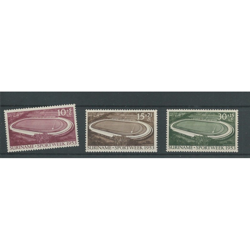 Suriname 309-311 Stadion MNH/postfris CV 42 € Suriname 309-311 Stadion MNH/postfris CV 42 €