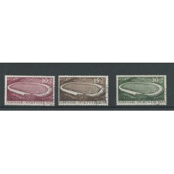 Suriname 309-311 Stadion Paramaribo VFU/gebr  CV 33 €