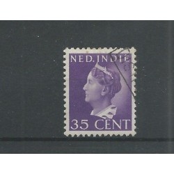 Ned. Indie 280 Wilhelmina 35ct  VFU/gebr  CV 500 €