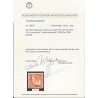 Ned. Indie 330b Hulpuitgifte   VFU/gebr CV 300  €  certificaat !!