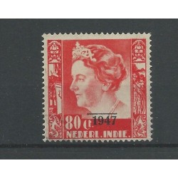 Ned. Indie 330b Hulpuitgifte   VFU/gebr CV 300  €  certificaat !!