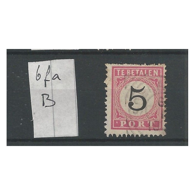 Ned. Indie P6fa-B Punt-Port VFU/gebr CV 23 € Ned. Indie P6fa-B Punt-Port VFU/gebr CV 23 €