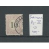 Suriname P3  Type IV  Port 1886  VFU/gebr   CV 400 €