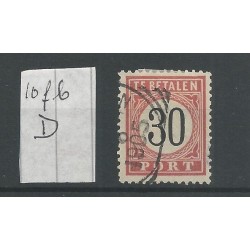 Ned. Indie P10fb-D  Open-lijst  Port  VFU/gebr CV 50  €
