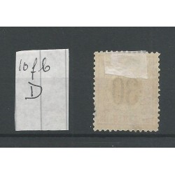 Ned. Indie P10fb-D  Open-lijst  Port  VFU/gebr CV 50  €