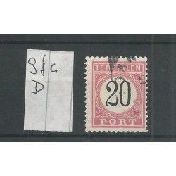 Ned. Indie P9fc-D  Barst- Port  VFU/gebr CV 50  €