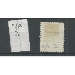 Ned. Indie P11fd-B  Doorloper  Port  VFU/gebr CV 35 €