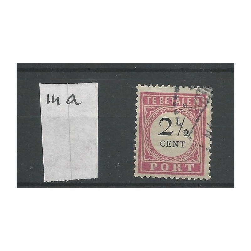 Ned. Indie P14a "lange breuk" Port 1892 VFU/gebr CV 2,5 € Ned. Indie P14a "lange breuk" Port 1892 VFU/gebr CV 2,5 €