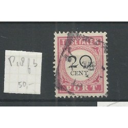 Ned. Indie P18fb "open lijst" Port 1892   VFU/gebr CV 50 €
