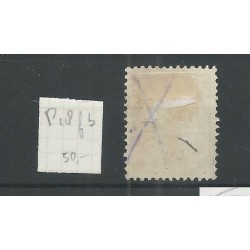 Ned. Indie P18fb "open lijst" Port 1892   VFU/gebr CV 50 €