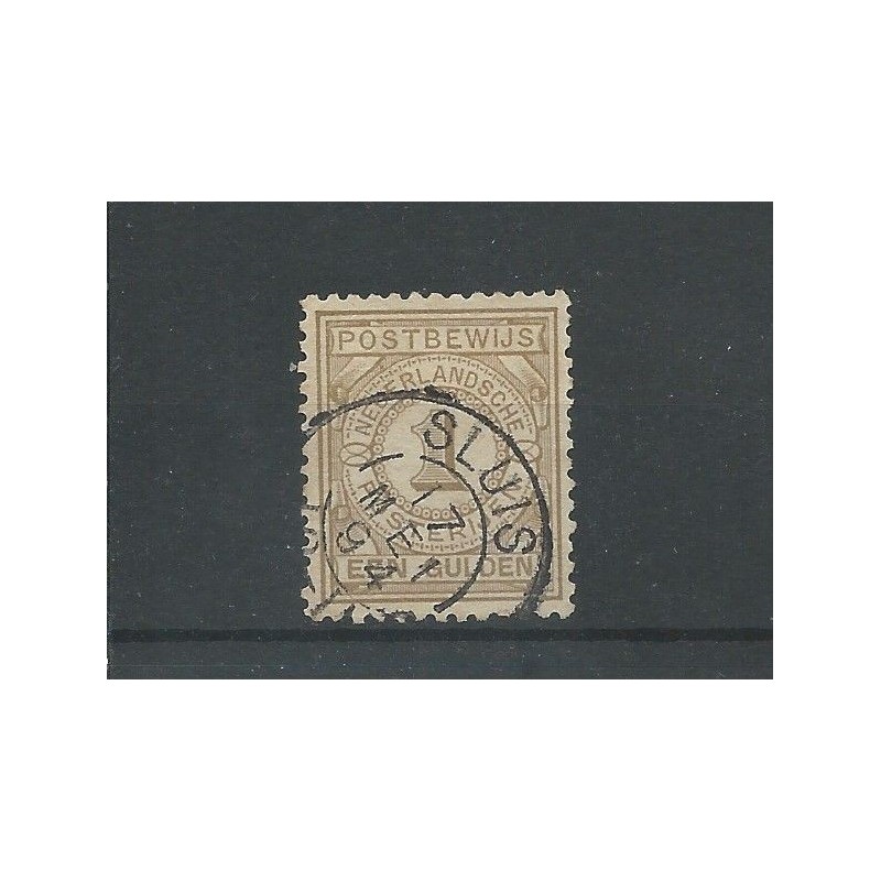 Nederland PW1 met "SLUIS 1894" kleinrond VFU/gebr CV 20++ € Nederland PW1 met "SLUIS 1894" kleinrond VFU/gebr CV 20++ €