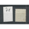 Suriname 7E  Willem III 1873  VFU/gebr CV 10  €