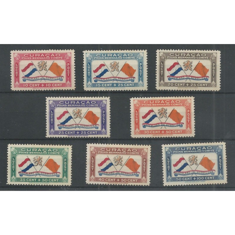 Curacao LP18-26 Bernhardfonds MH/ongebr CV 320€ PRACHT !! Curacao LP18-26 Bernhardfonds MH/ongebr CV 320€ PRACHT !!