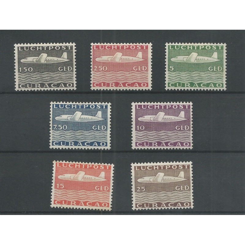 Curacao LP82-88 Vliegtuigen MH/ongebr CV 525 € PRACHT !! Curacao LP82-88 Vliegtuigen MH/ongebr CV 525 € PRACHT !!