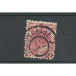 Nederland  60 met "S'GRAVENHAGE-7" grootrond  VFU/gebr  CV 20 €