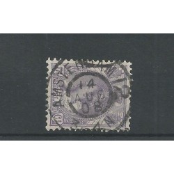 Nederland  66 met "AMSTERDAM-12" grootrond  VFU/gebr  CV 25 €