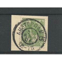 Nederland  68 met "AMSETRDAM-5" grootrond  VFU/gebr  CV 25+ €