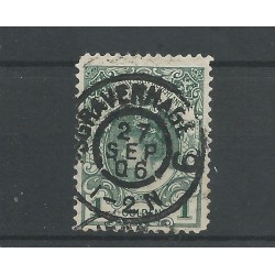 Nederland  77 met "s-GRAVENHAGE-9" grootrond  VFU/gebr  CV 40+ €