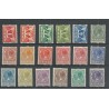 Nederland  R1-18  Tweezijdige Roltanding z wm  MH/ongebr CV 640 €