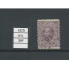 Nederland 26F  LANGE SLAG zegel  VFU/gebr CV 150 €  zeldzaam !!