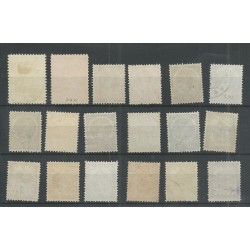 Ned. Indie   63-80 met "JAVA-opdruk" VFU/gebr   CV 103 €