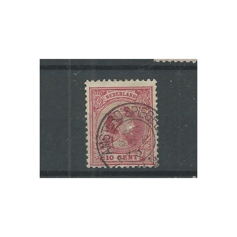 Nederland 37 met "AMSTERD:SPIEGELSTR: 1893" kleinrond VFU/gebr CV 100+ € Nederland 37 met "AMSTERD:SPIEGELSTR: 1893" kleinrond VFU/gebr CV 100+ €