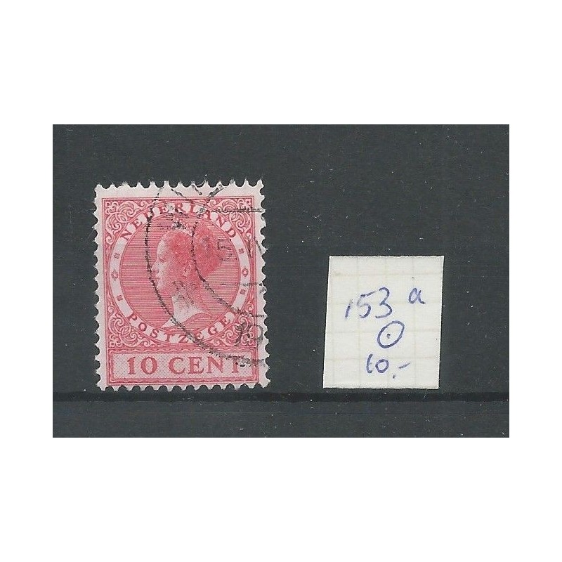 Nederland 153a Veth 10ct VFU/gebr CV 10+ € Nederland 153a Veth 10ct VFU/gebr CV 10+ €
