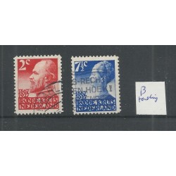 Nederland 203B-206B  Rode Kruis  VFU/gebr  CV  8,5 €