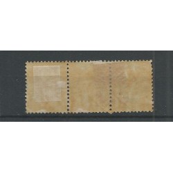 Nederland 4 Willem III  Strip van 3  VFU/gebr  CV  125+ €