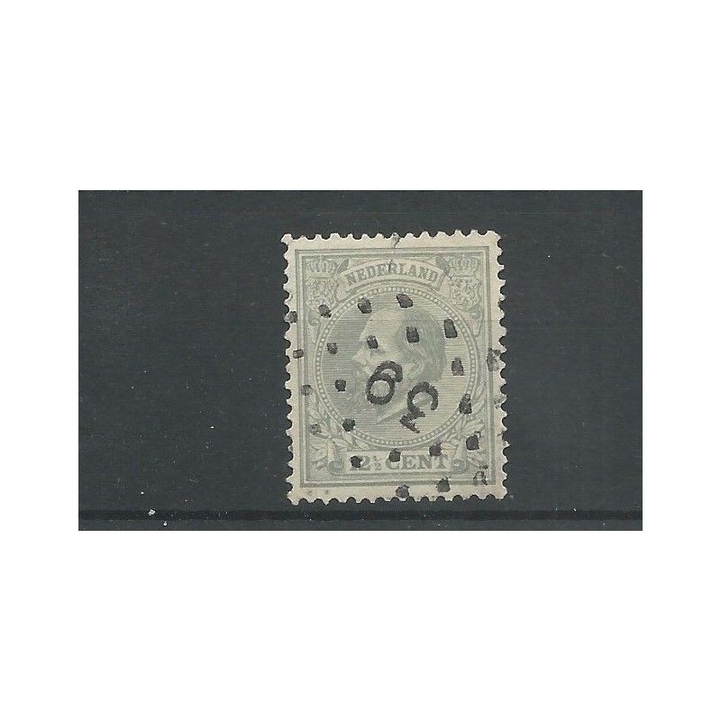 Nederland 23 met puntstempel 39 VFU/gebr CV 10+ € Nederland 23 met puntstempel 39 VFU/gebr CV 10+ €