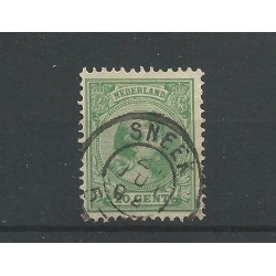 Nederland 40  met "SNEEK 1892"  VFU/gebr  CV  10+ €