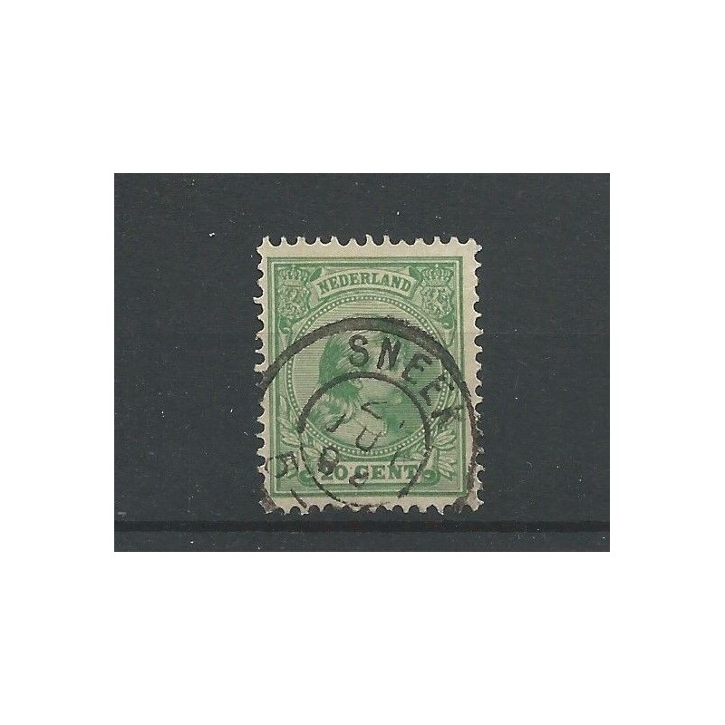 Nederland 40 met "SNEEK 1892" VFU/gebr CV 10+ € Nederland 40 met "SNEEK 1892" VFU/gebr CV 10+ €