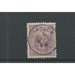 Nederland 42  met "HAARLEM 1895"  VFU/gebr  CV  10+ €