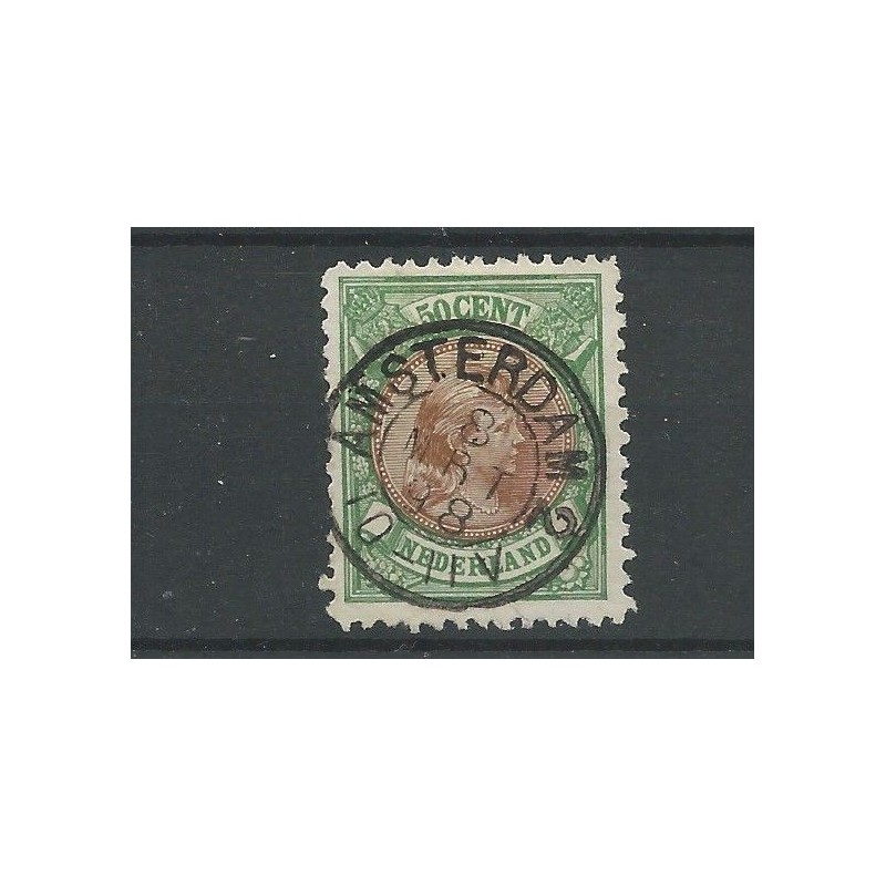 Nederland 45 met "AMSTERDAM-2 1898" VFU/gebr CV 25+ € Nederland 45 met "AMSTERDAM-2 1898" VFU/gebr CV 25+ €