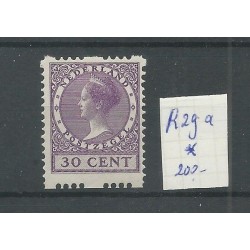 Nederland R29a Tweezijdige roltanding MH/ongebr CV  200 €