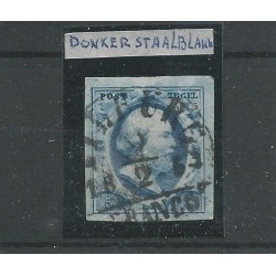 Nederland 1 met "TILBURG-B 1853" VFU/gebr CV 200 €