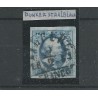 Nederland 1 met "TILBURG-B 1853" VFU/gebr CV 200 €